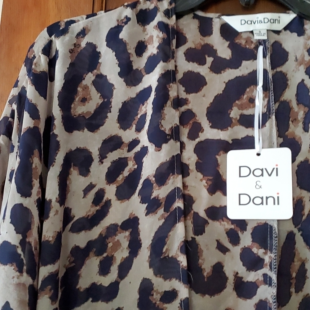 Leopard kimono - Picture 5 of 6